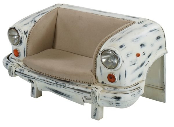 Rustic car sofa