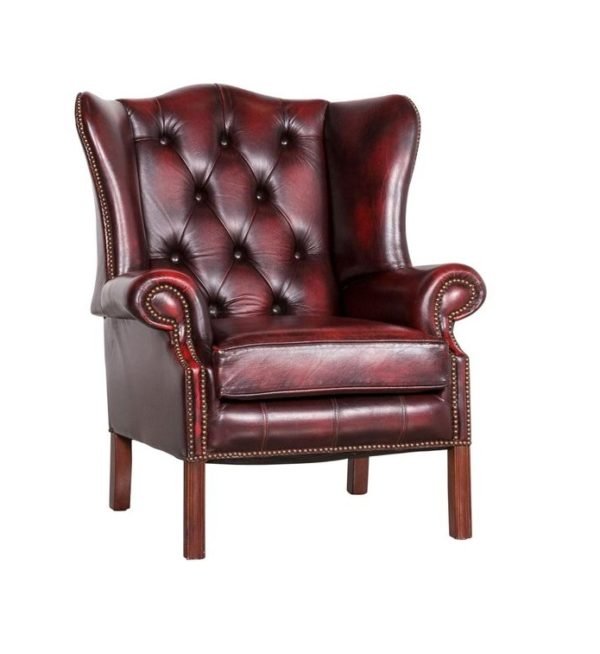 Club Chair solid wood with cherry Color