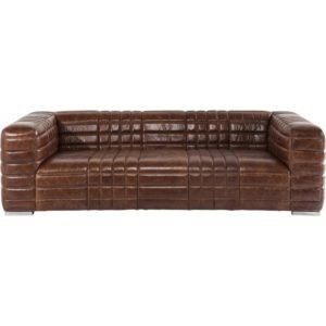 Sofa 4 seater Cube Design Leather