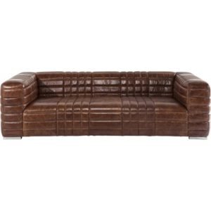 Sofa 4 seater Cube Design Leather